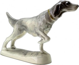 Figurine of a hunting dog - Katzhutte - 1960s