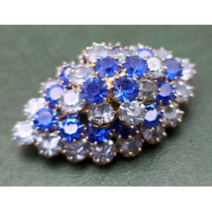 Jablonex - large brooch from the 1970s - Czechoslovakia