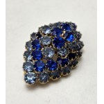 Jablonex - large brooch from the 1970s - Czechoslovakia