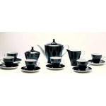 Tea service - Lady - Ćmielów, W. Potacki - 1960s