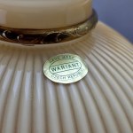 Pink porcelain table lamp - Leander Czech Republic 1990s