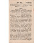 Warsaw Correspondent number 32 - July 14, 1792.