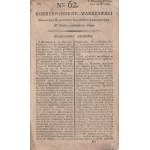 Warsaw Correspondent number 62 - September 22, 1792.