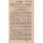 Warsaw Correspondent number 86 - November 17, 1792.