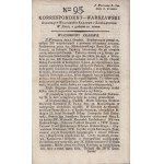 Warsaw Correspondent number 95 - December 8, 1792.