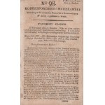Warsaw Correspondent number 98 - December 15, 1792.