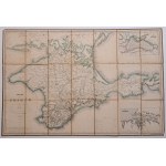 Pierre Tardieu, Anatoly Demidov - Map of Crimea - Crimean War - 1854
