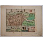 Braun & Hogenberg - France, Rouen - 1588.