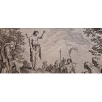 Jeremiah Falck - Sermon of St. John the Baptist according to A. Bloemaert - 1661.