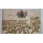 Genealogical Tree of the Herbu Jastrzębiec Family - Poland, 19th century