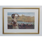 Oliva, Viktor - Exhibition of the Chamber of Commerce in Prague - Lithograph - 1908.