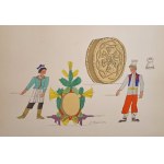 Stryjeńska, Zofia - Wedding cradle - 1939