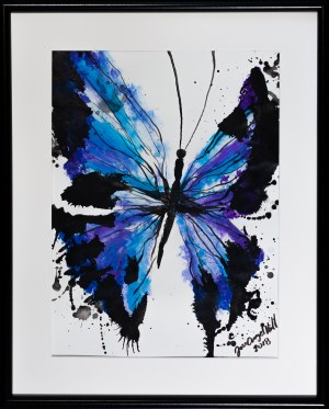  José Angel Hill, Blue butterfly