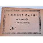 Tavole sincronistiche della storia polacca, Poznań, 1845. - Judaik!