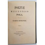 Pol, Wincenty, Poezyje - Pachole Hetmańskie, Warsaw, 1862.
