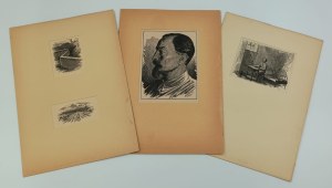 Waśkowski Wacław, Feliks Dzierżyński „Z pamiętników więźnia”. - Drzeworyty