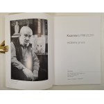 KAZIMIERZ MIKULSKI wczesne prace [katalog wystawy domu aukcyjnego DESA Kraków, 14.04-4.05.2016]