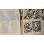 Hokusai Katsushika - Grafika, wydanie w języku rosyjskim. ILUSTRACJE