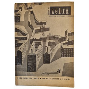 ZEBRA Magazyn graficzno-literacki numer 10, Kraków 8 VIII 1957 rok.