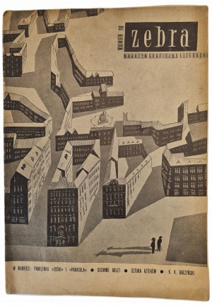 ZEBRA Graphic and literary magazine number 10, Krakow 8 August 1957.