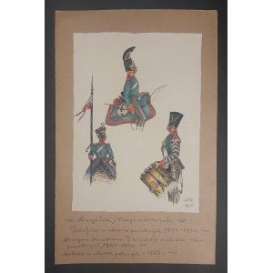 List, Poddôstojník / Drak / Doboš v parádnom oblečení