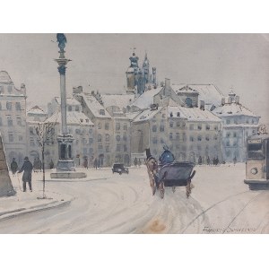 Francis Sunderland, Aquarelle, Varsovie