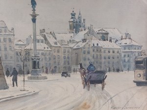 Francis Sunderland, Watercolor, Warsaw