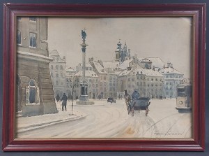 Franciszek Sunderland, Akwarela, Warszawa