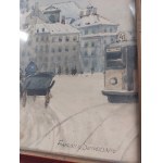 Francis Sunderland, Aquarelle, Varsovie