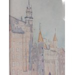 Tadeusz Bartczak, Aquarelle, Gdansk