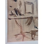 Stanisław Noakowski, aquarelle, 1924.