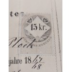 Svědectví, Krakov / Krakau, 1848