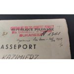 Passport-Passeport, 1939. CPKP pro uprchlíky v Rumunsku