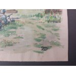Akwarela przedstawiająca żołnierzy, 1942 r.