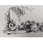 Resting soldiers
