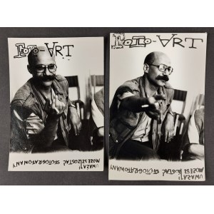 Foto-Art, 2 x leaflet by Jerzy Fedak, Beware! You may be photographed, FAMA