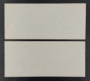 2 numbered invitations to J. Fedak's 