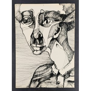 K. Lewicka, Portrait, 1984.