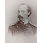B. Alperne, fotografie na kartě, portrét v uniformě, 18 PP?, Kutno, Ciechocinek