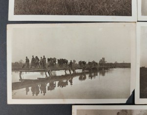 T. Langier / W. Jeleniewski, set di 5 cartoline fotografiche emesse dal Supremo Comitato Nazionale per gli scopi delle Legioni