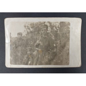 Photographie de carte postale, Soldats, Seconde République ?