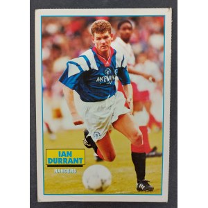 Sběratelská pohlednicová fotografie, fotbalista Ian Durrant, Rangers