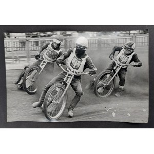 Photo by Michael Patrick, Photography, Speedway, Jan Mucha, Henryk Żyto, 1963, Austria - Poland at Oxford