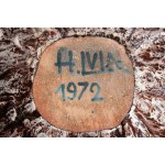 Henryk LULA (geb. 1930), Quadratische Schale, 1972