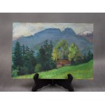 Veduta di Giewont - Zakopane, anni '30, firmato, AN