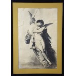 P. Twardowski?, Porwanie Psyche, rysunek wg. Williama A. Bouguereau, 1926 r.