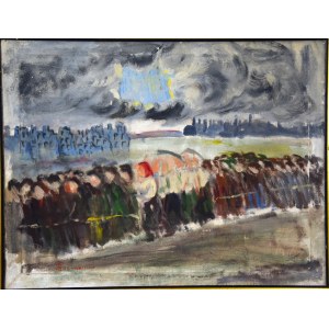 Dawid Jecheskiel KIRSZENBAUM (1900-1954), Ad Warsowie, lata 40-te.