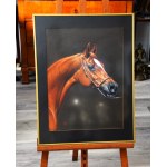 Zbigniew KOTOWSKI (ur. 1959), Portret konia, pastel