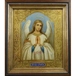Ikona Anioł Stróż, Rosja, około 1900 r.