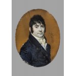 Jean-Baptiste CARBONNET (XVIII-XIX), Miniatura Portret mężczyzny, 1807 r.